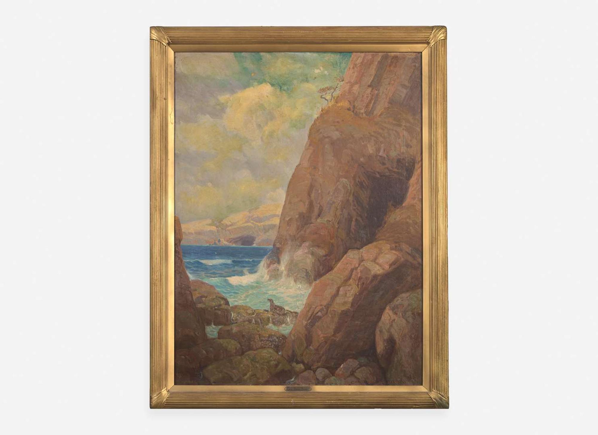 Carl Oscar Borg (American, 1897-1947) - Seal Rocks, San Francisco
