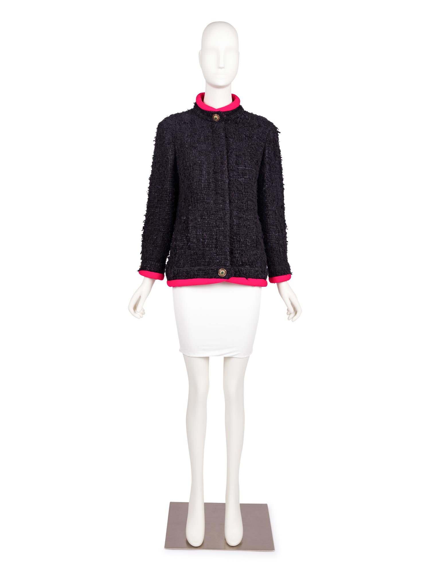 Chanel Black Tweed Jacket, Autumn 2012