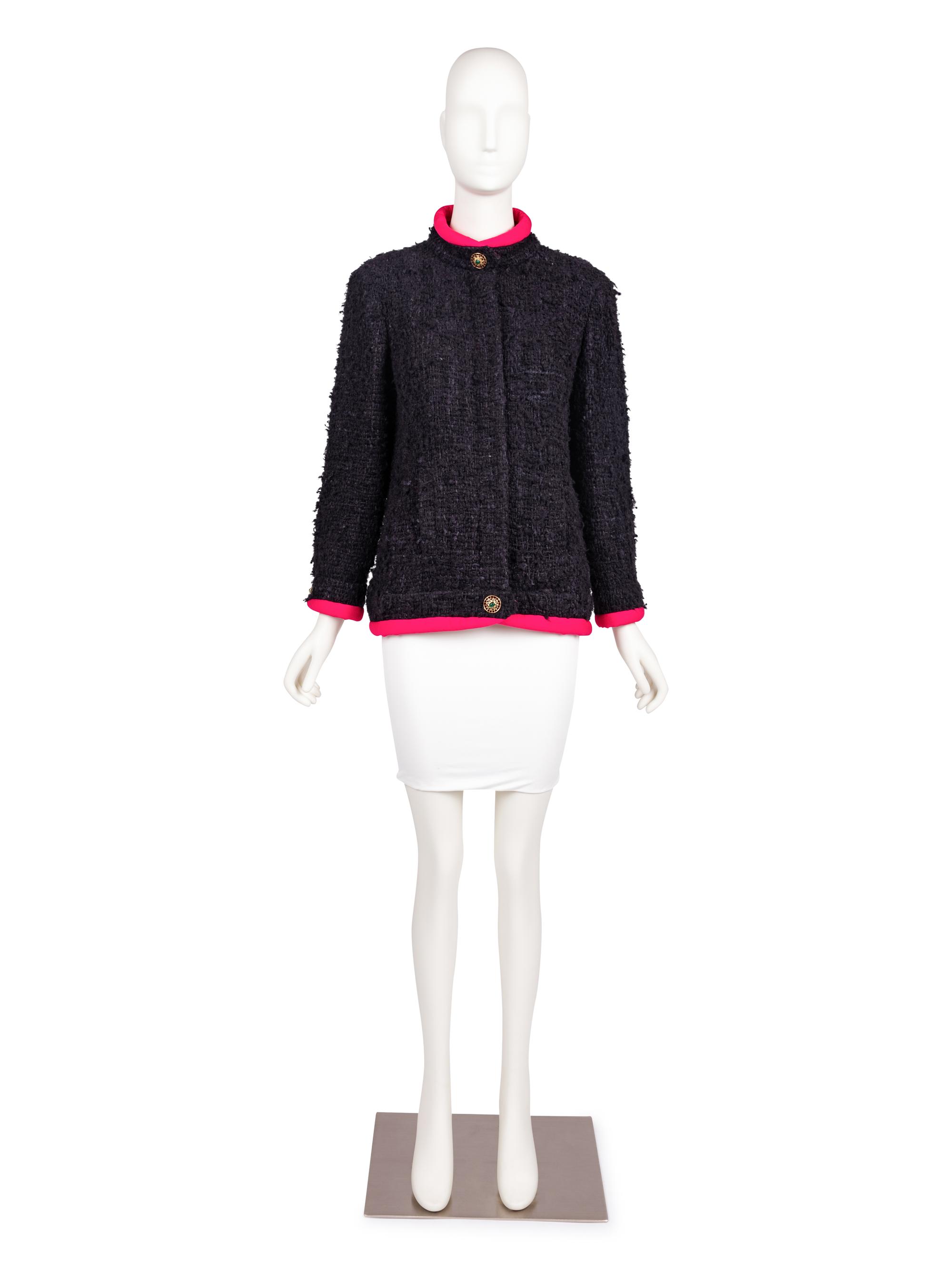 Chanel Black Tweed Jacket, Autumn 2012