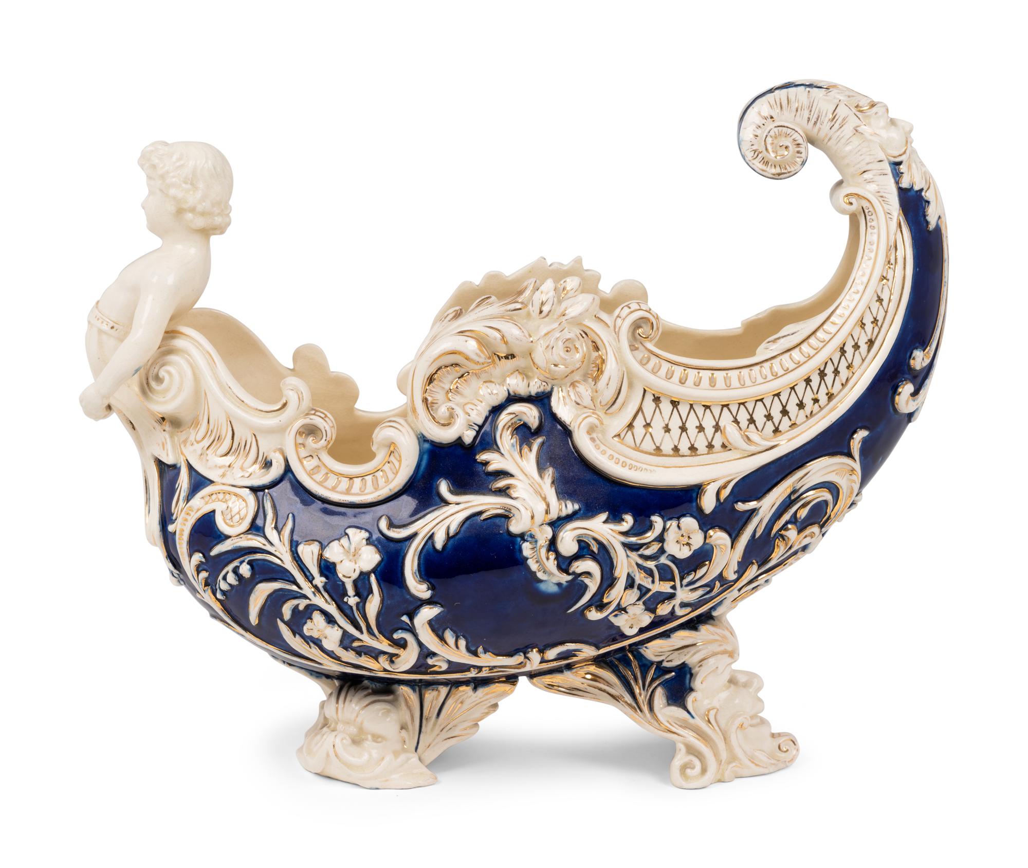 An Eichwald Glazed Ceramic Jardiniere