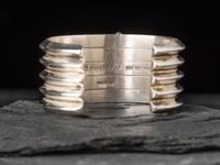 Sterling Silver and Sugilite Cuff Bracelet