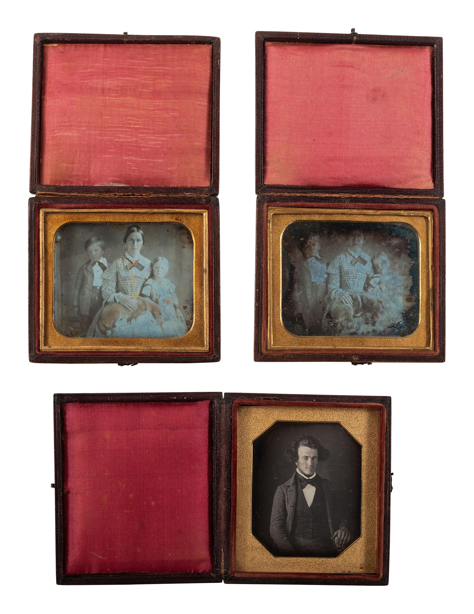 [GOLD RUSH]. Extensive California Gold Rush archive of William J. Jewell (1818-1885) including letters, diaries, and photographs, ca. 1852-1853.