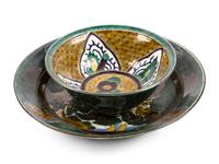 Seven Japanese Imari and Kutani Porcelain Wares