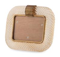 Italian Twist Glass Picture Frame