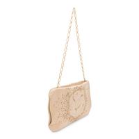 Chanel, Satin Diamante Camellia Bag