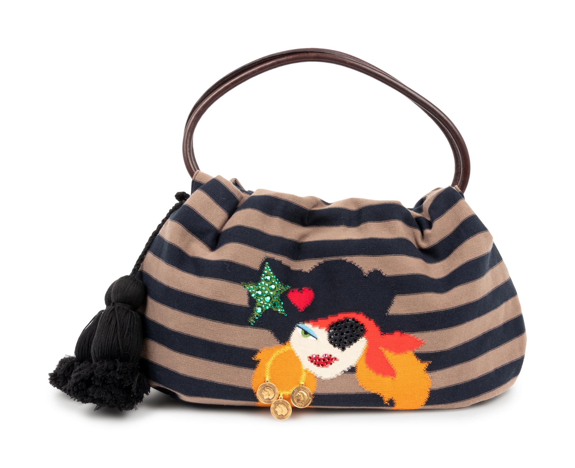 Four Designer Bags, 2000-10s: Yves Saint Laurent, Lanvin & Two Sonia Rykiel