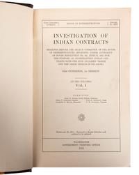 [NATIVE AMERICANS -- TREATIES]. A group of 6 works related to Indian treaties, comprising: