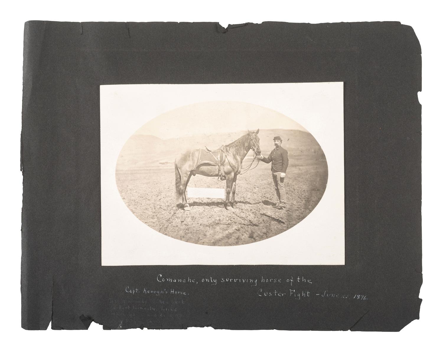 [NATIVE AMERICANS]. BARRY, David F. (1854-1934), photographer. A collection of 51 photographs of Native American subjects, George Armstrong Custer, and personalities and places associated with the Battle of Little Bighorn.