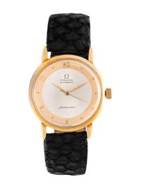 OMEGA, 18K YELLOW GOLD 'SEAMASTER' WRISTWATCH