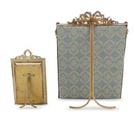 Two French Gilt Bronze Frames