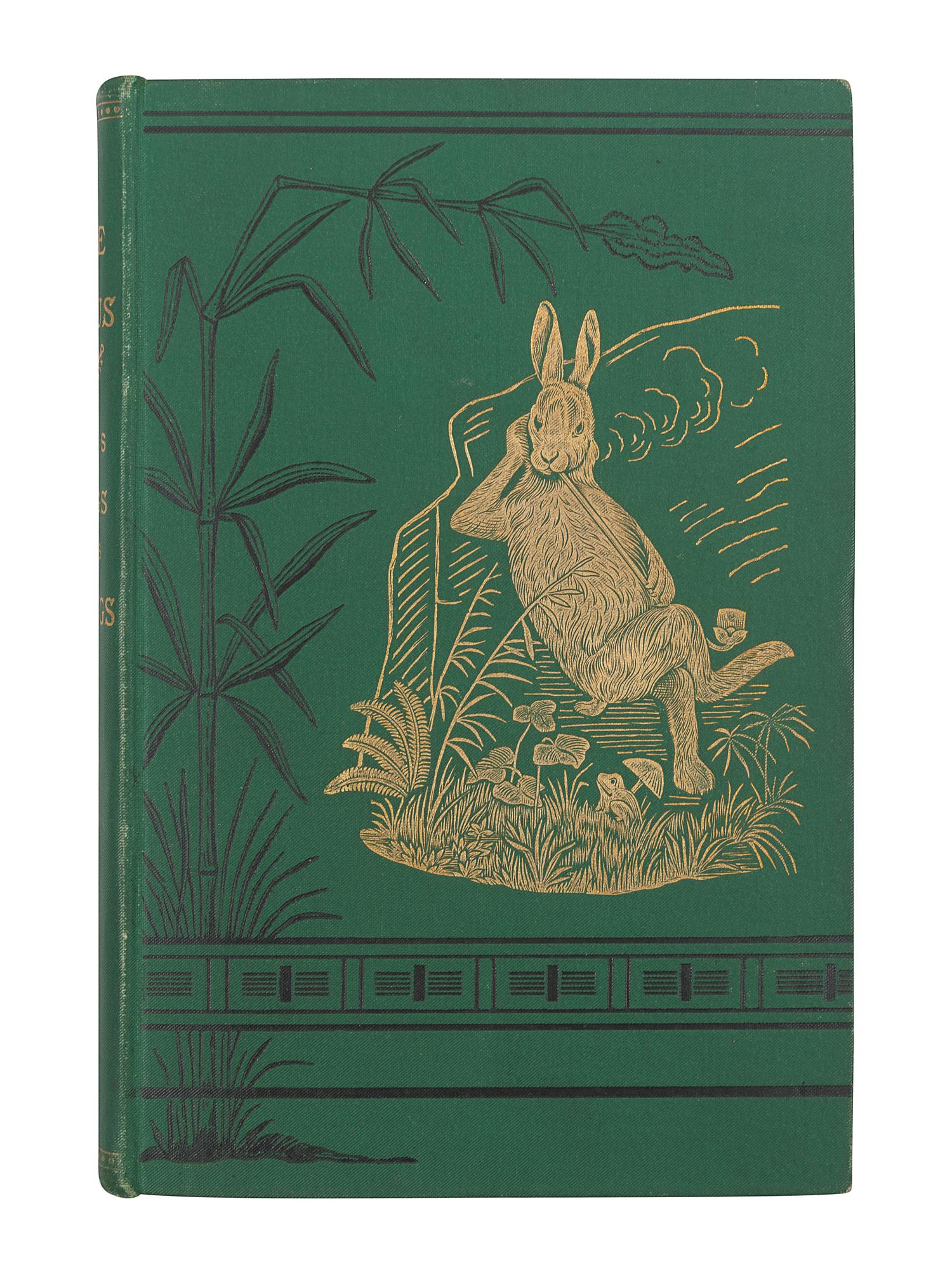 HARRIS, Joel Chandler (1848-1908). Uncle Remus. His Songs and His Sayings . New York: D. Appleton and Company, 1881.