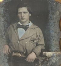 [Daguerreotype] A Goldminer with Shakespeare’s Works