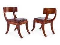 Pair of Klismos Chairs