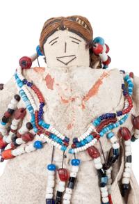 Siberian Beaded Hide Dolls