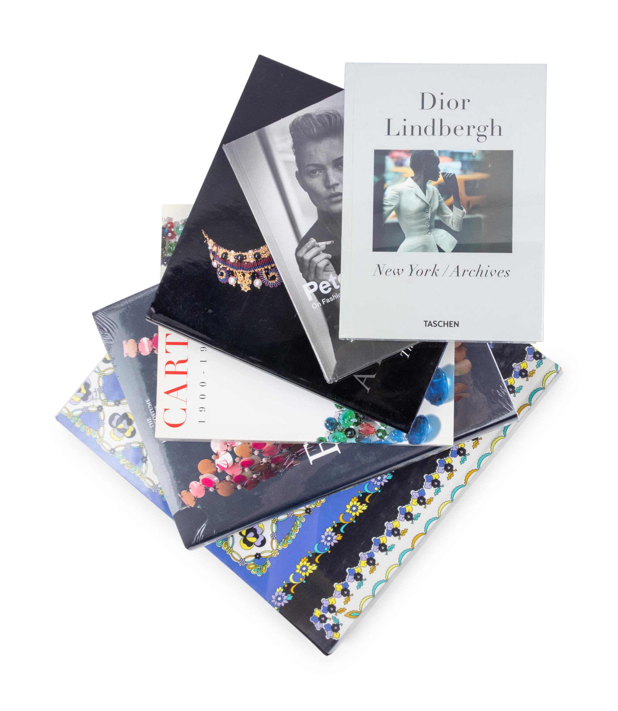 Six Fashion & Jewelry-Related Books; Including Limited Edition Pucci Book