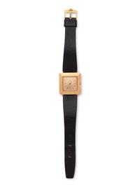 JAEGER-LeCOULTRE, VINTAGE, 18K YELLOW GOLD WRISTWATCH