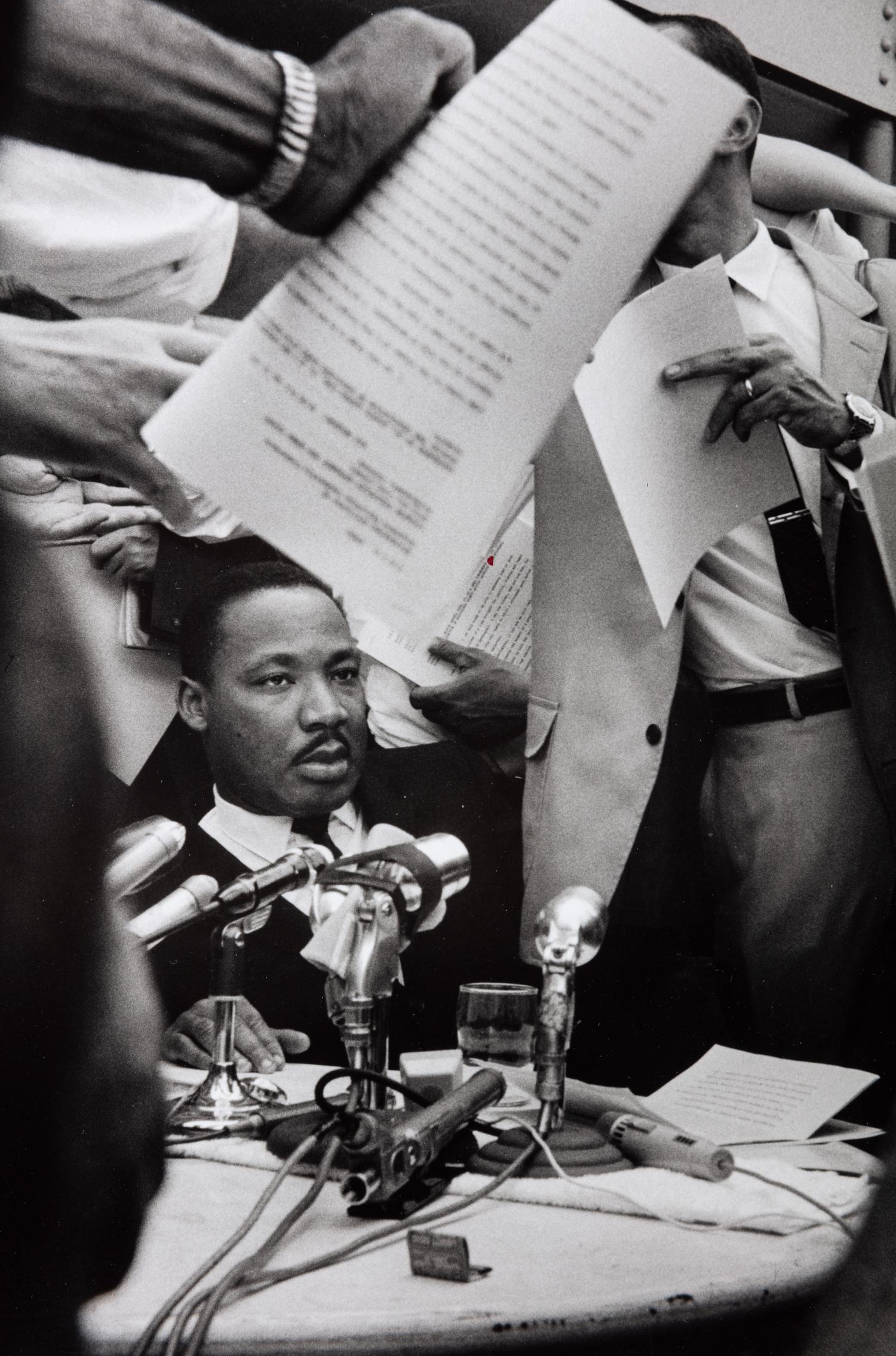 Ernst Haas (1921-1986) Martin Luther King, Jr., Birmingham, Alabama, 1963