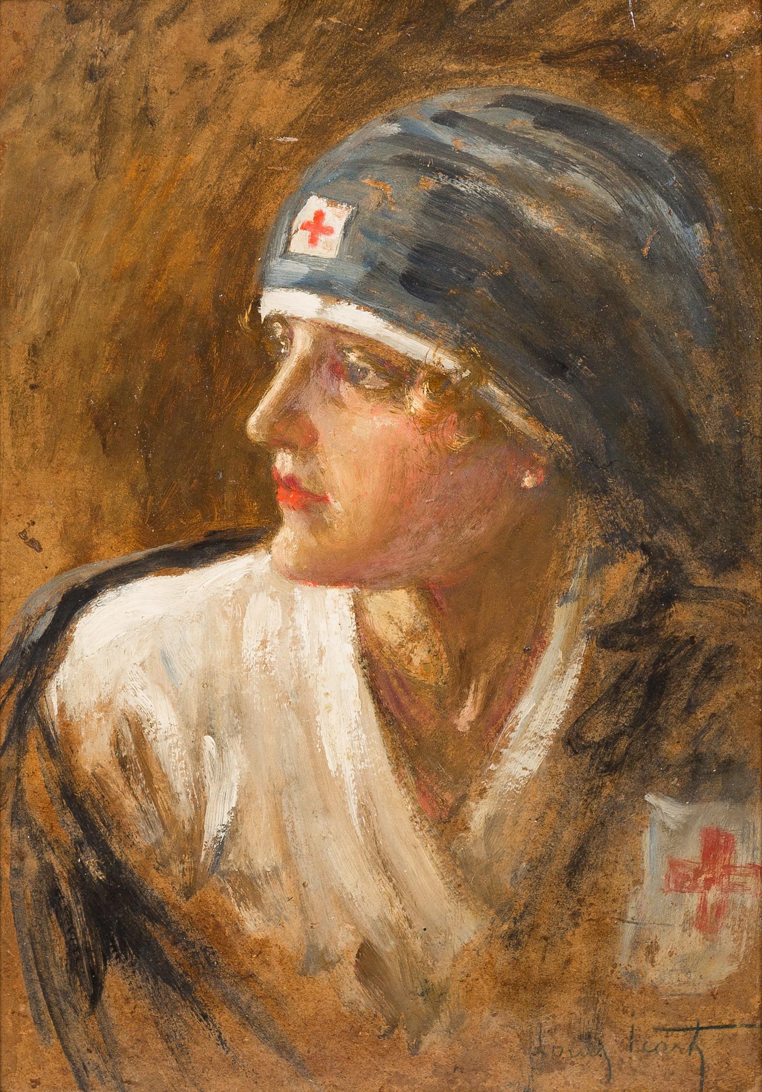 Louis Icart, (French, 1888-1950), Infirmiere