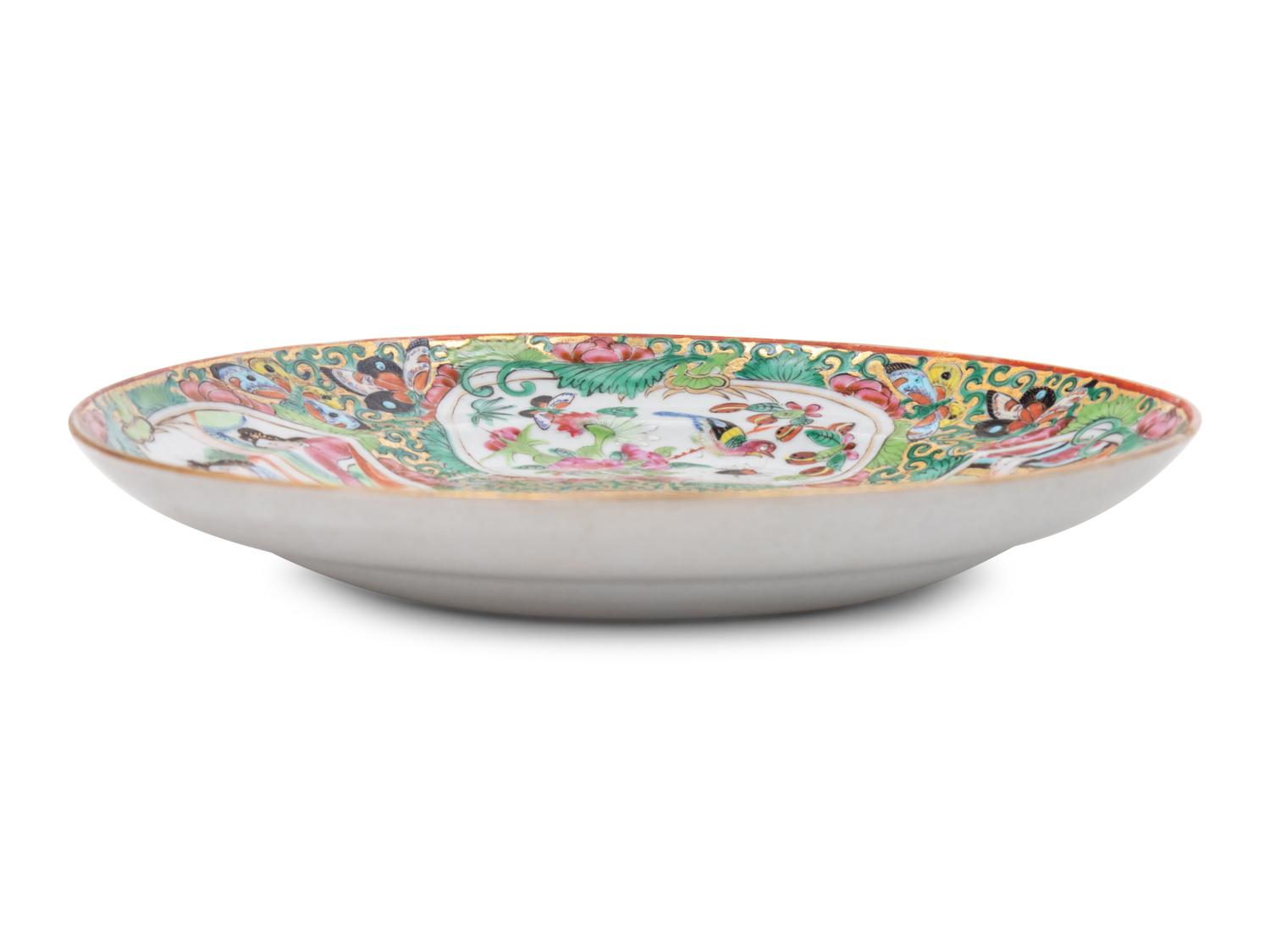 A Chinese Export Dessert Plate from President Ulysses S. Grant's White House Porcelain Service