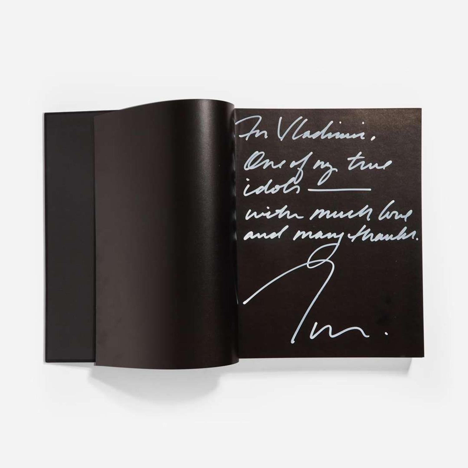 Tom Ford (American, b. 1961) Inscribed and Signed "Tom Ford" Monograph, USA, 2004