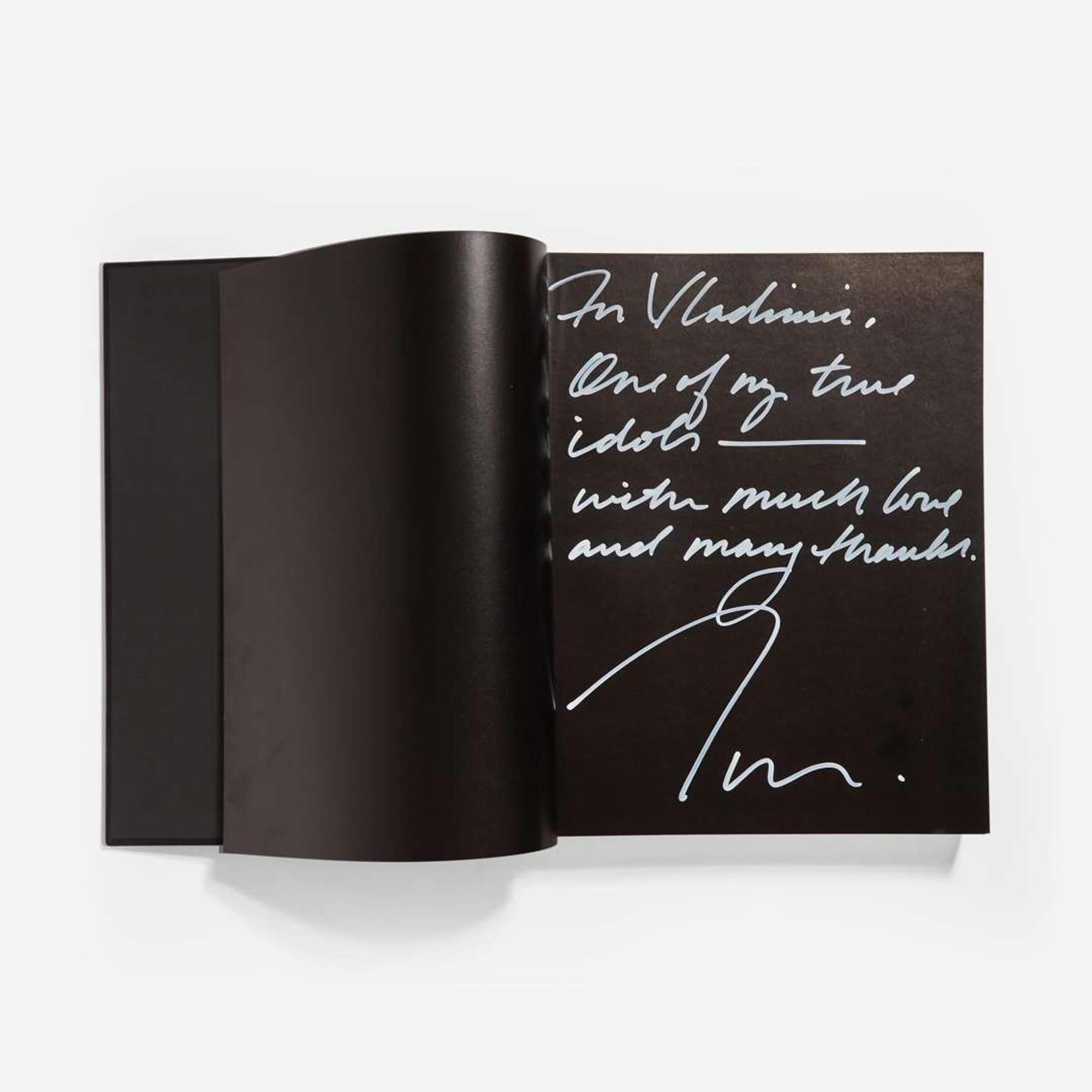 Tom Ford (American, b. 1961) Inscribed and Signed "Tom Ford" Monograph, USA, 2004