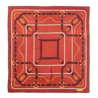 Seven Designer Scarves: Two Gucci, One Jean Paul Gaultier, Two Must de Cartier, One Hermès, One Christian Dior