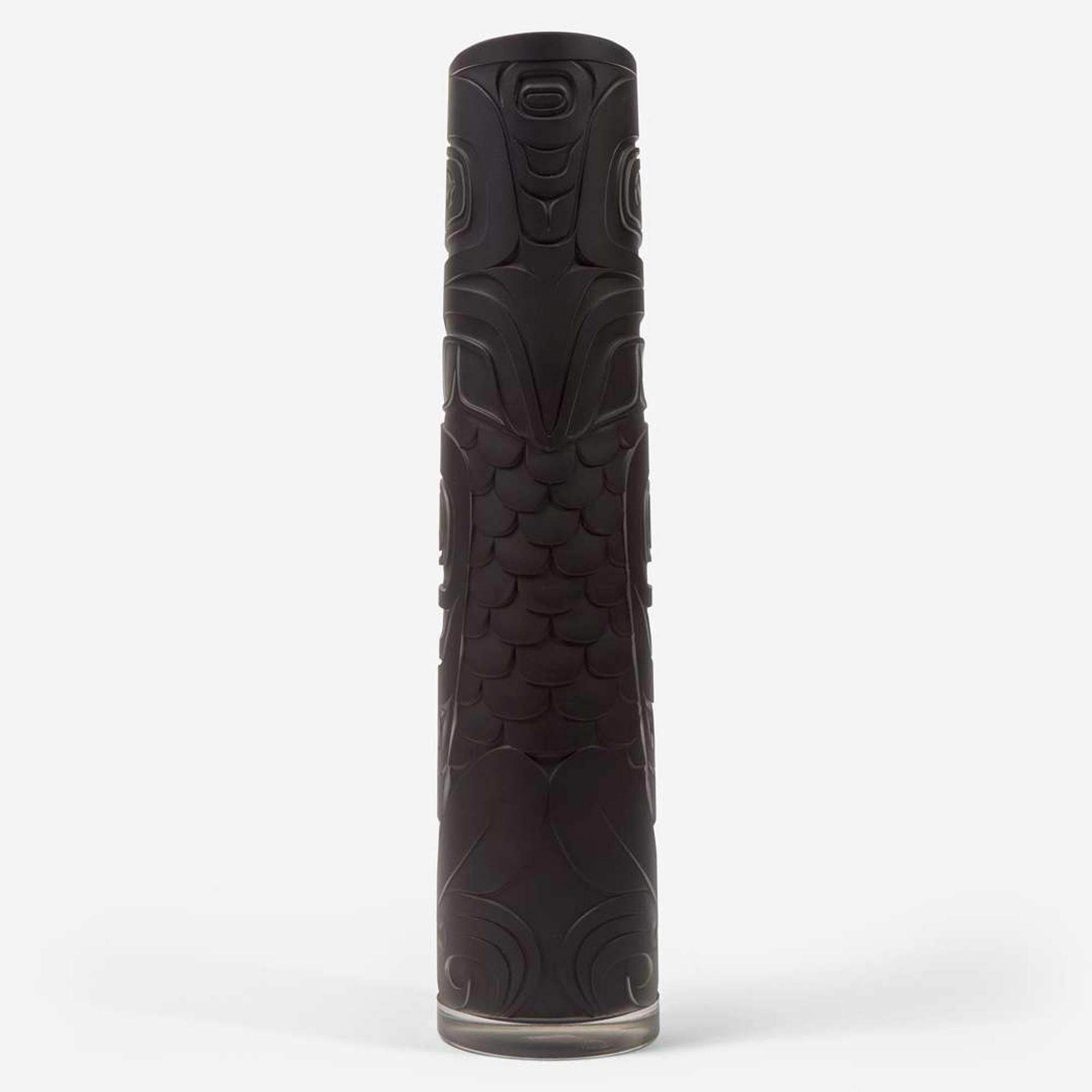 Preston Singletary (American, b. 1963) "Black Eagle" Totem Vase, USA, 2009
