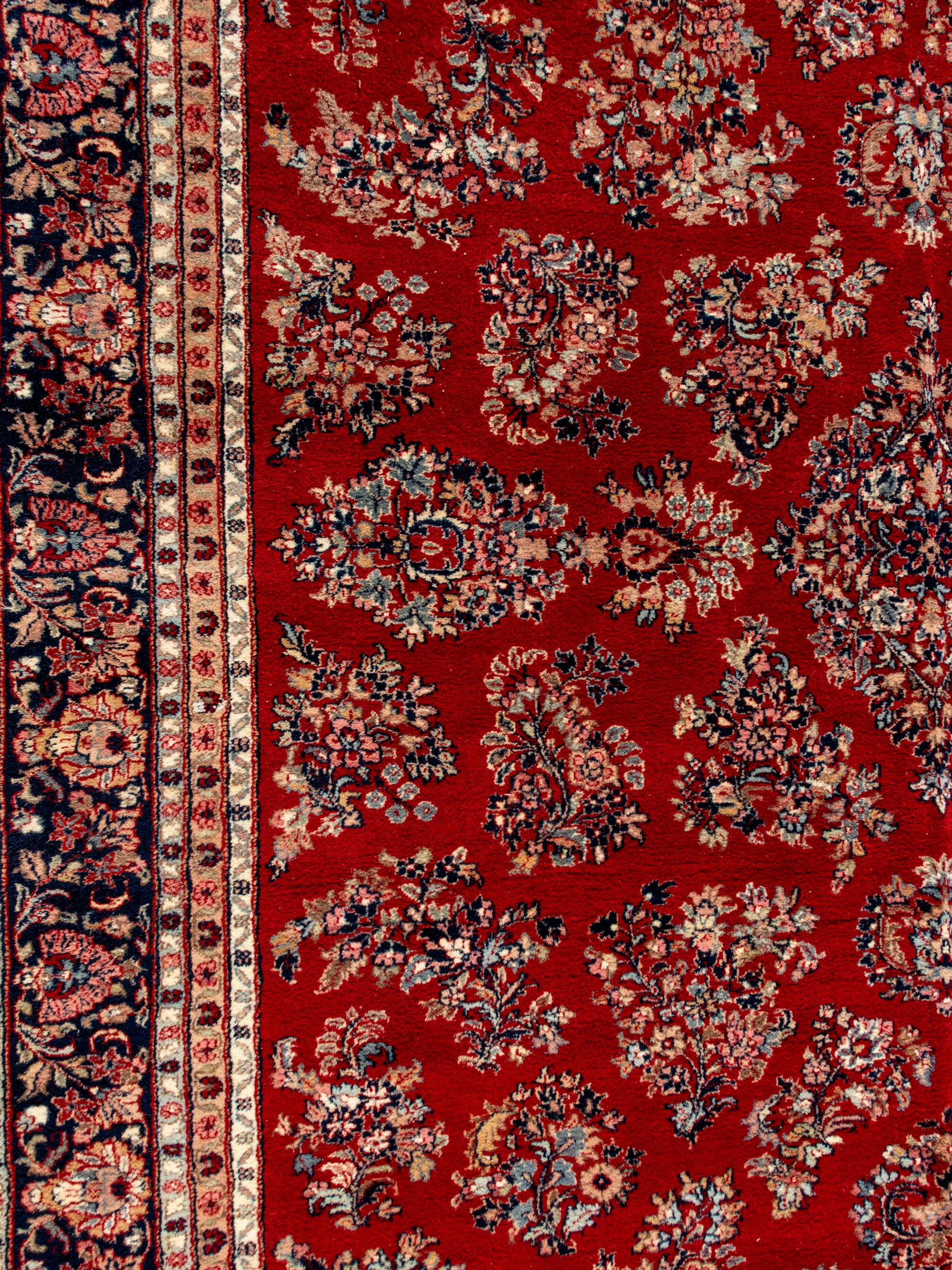 A Sarouk Wool Rug