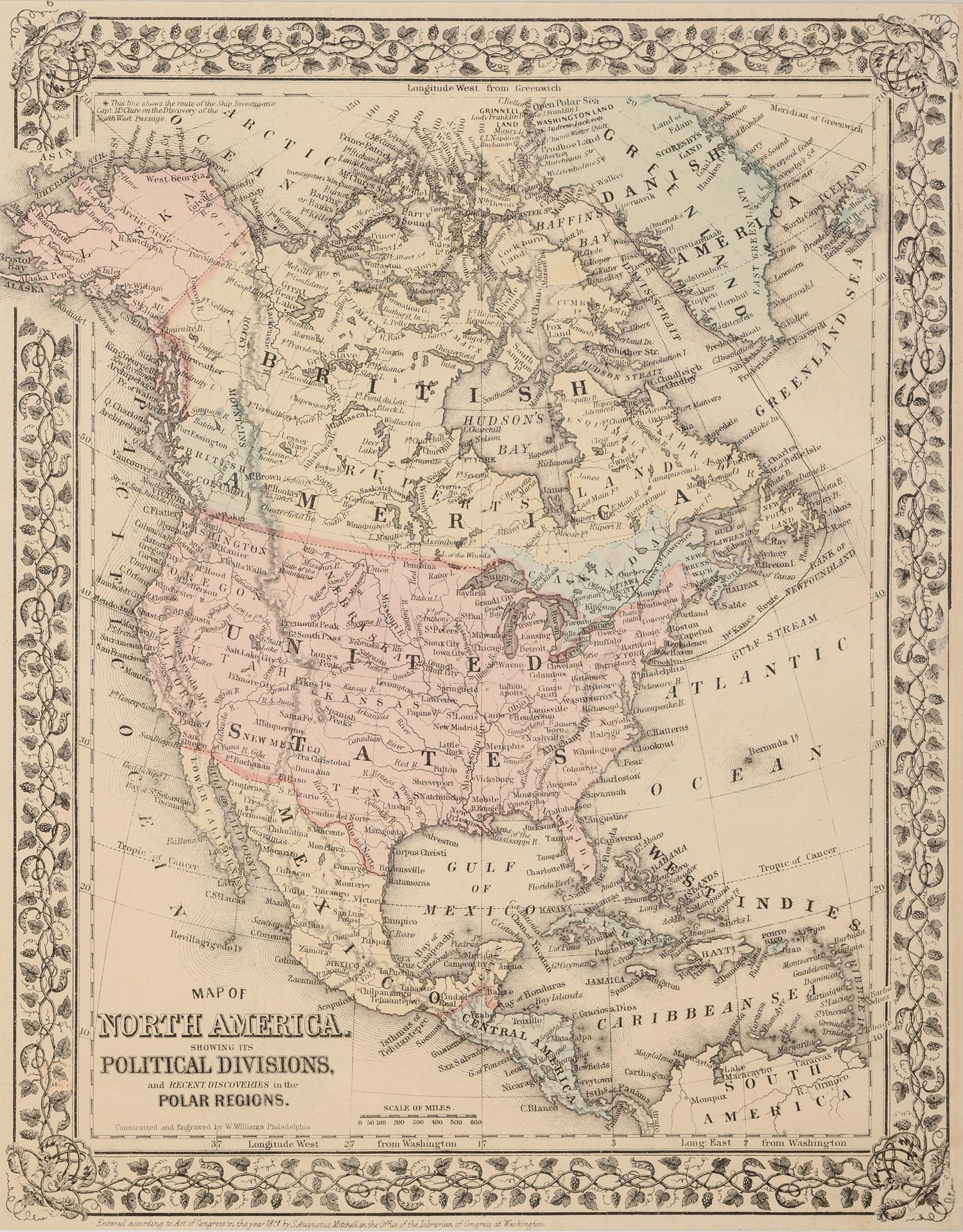 A group of 14 19th and 20th century maps, comprising: