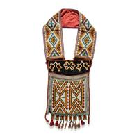 Potawatomi Loom-Beaded Bandolier Bag