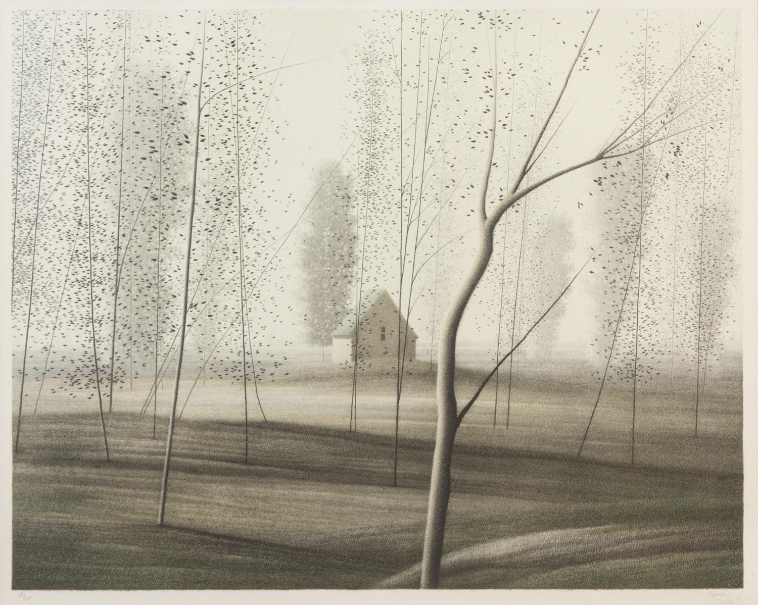 Robert Kipniss, (American, b. 1931), A Group of Four Aquatints