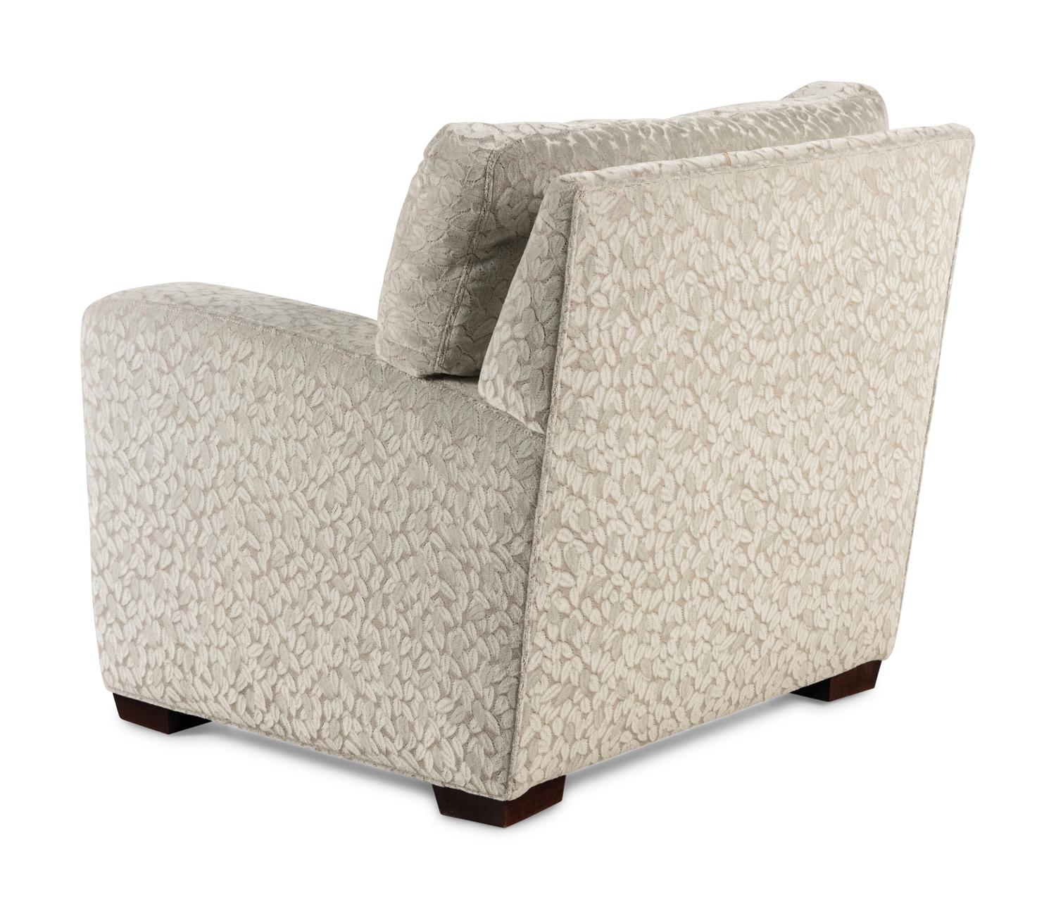 A Brunschwig & Fils Armchair and Ottoman