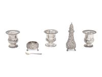 A Group of American Silver Table Articles