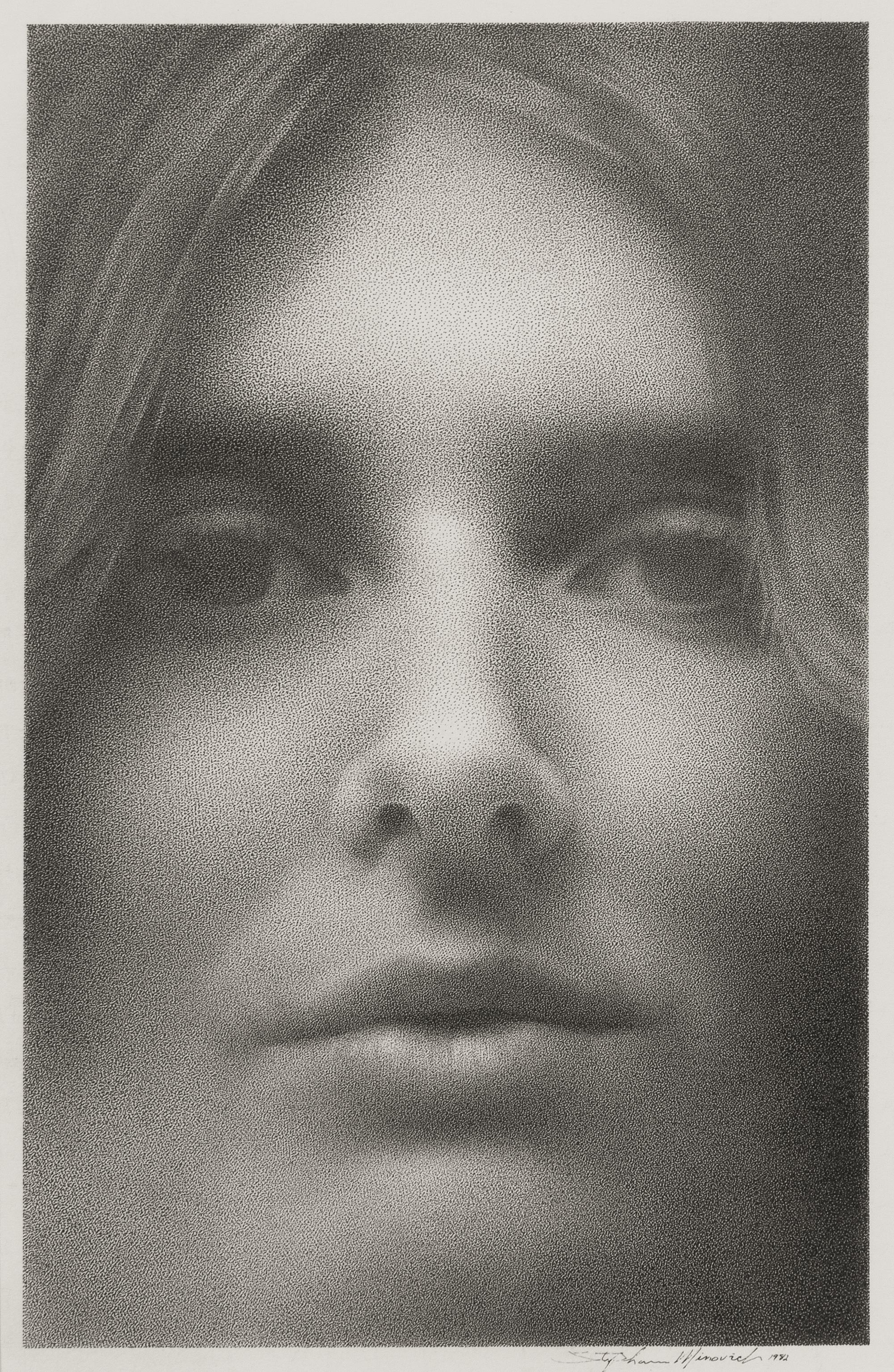 Stephanie Minovich, (20th/21st century), Portrait of a Girl, 1982