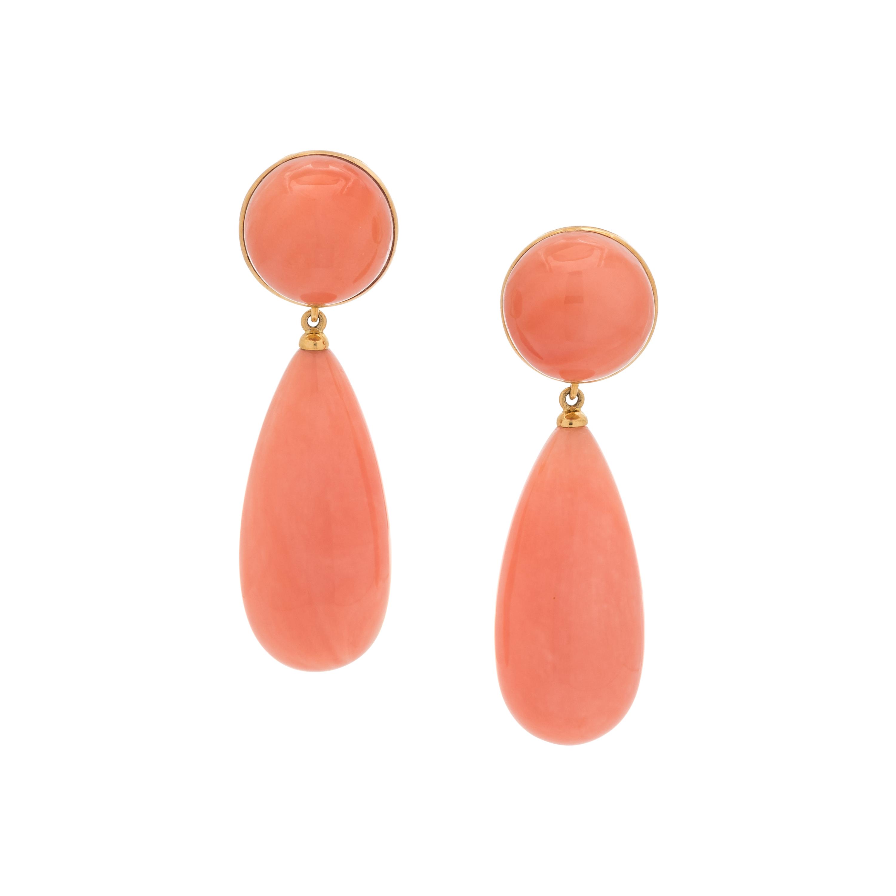 SEAMAN SCHEPPS, CORAL EARCLIPS