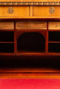 An Austrian Neoclassical Parcel Gilt Secretary Bureau