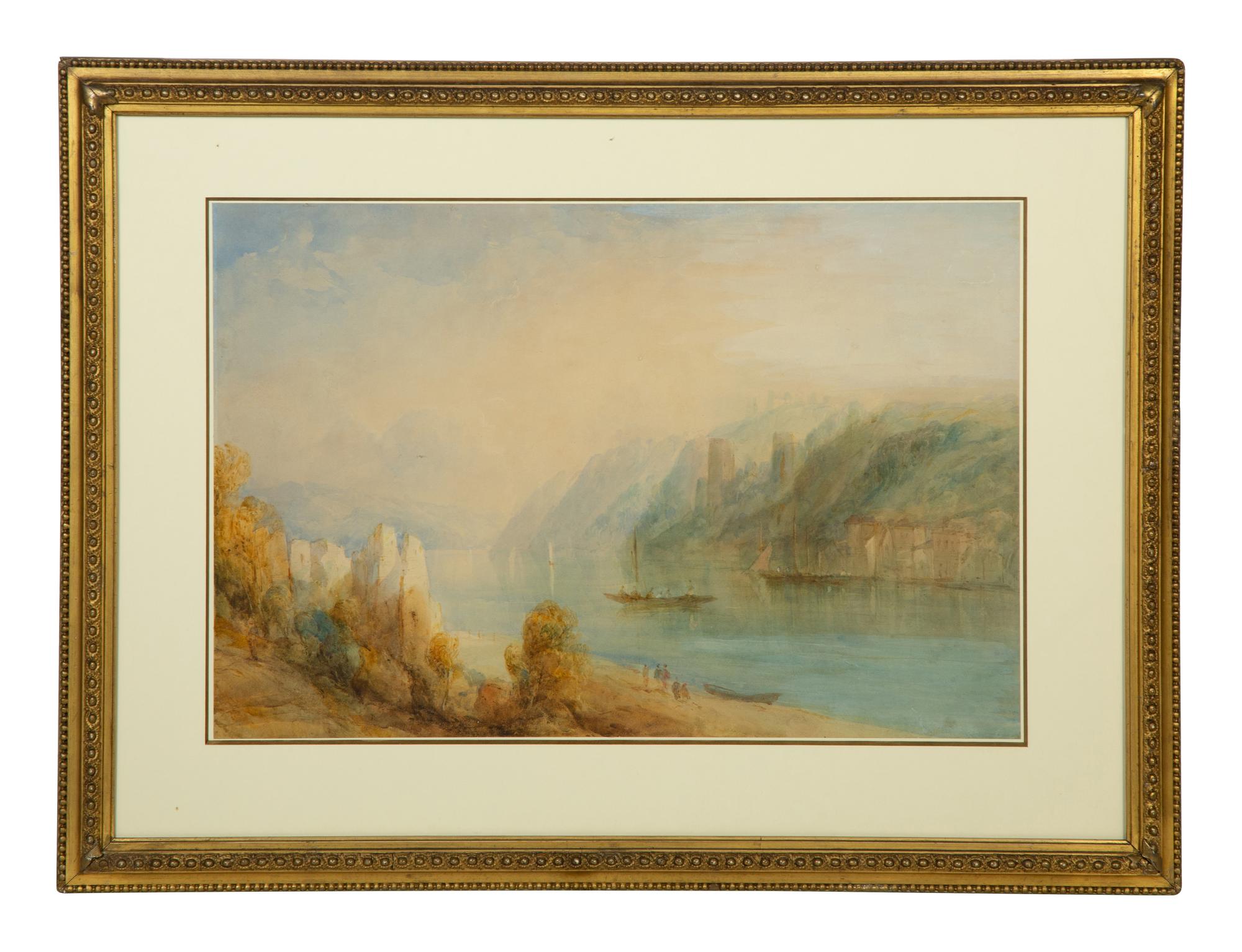 On the Rhine at Oberwesel
