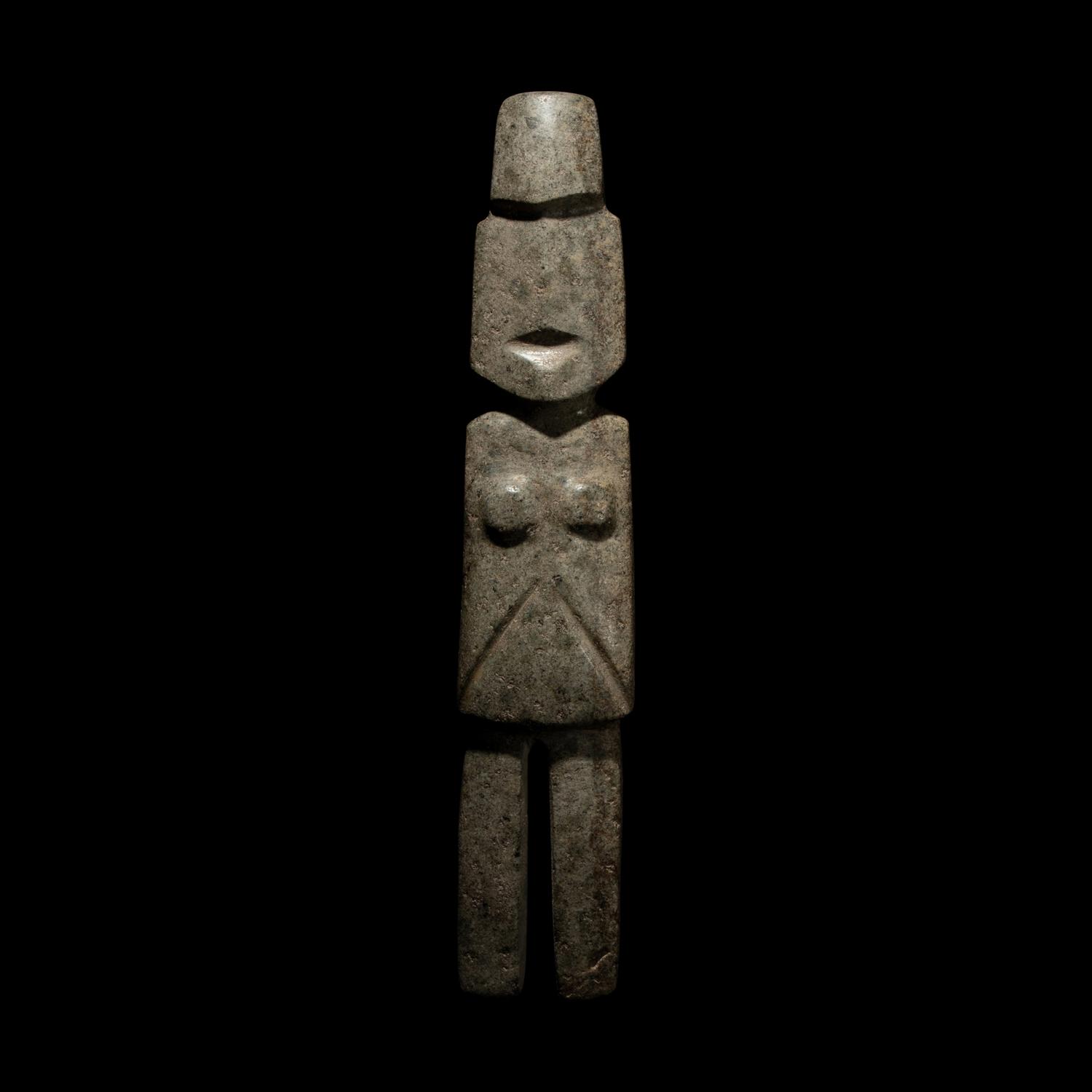 A Mezcala Stone Standing Figure