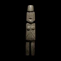 A Mezcala Stone Standing Figure