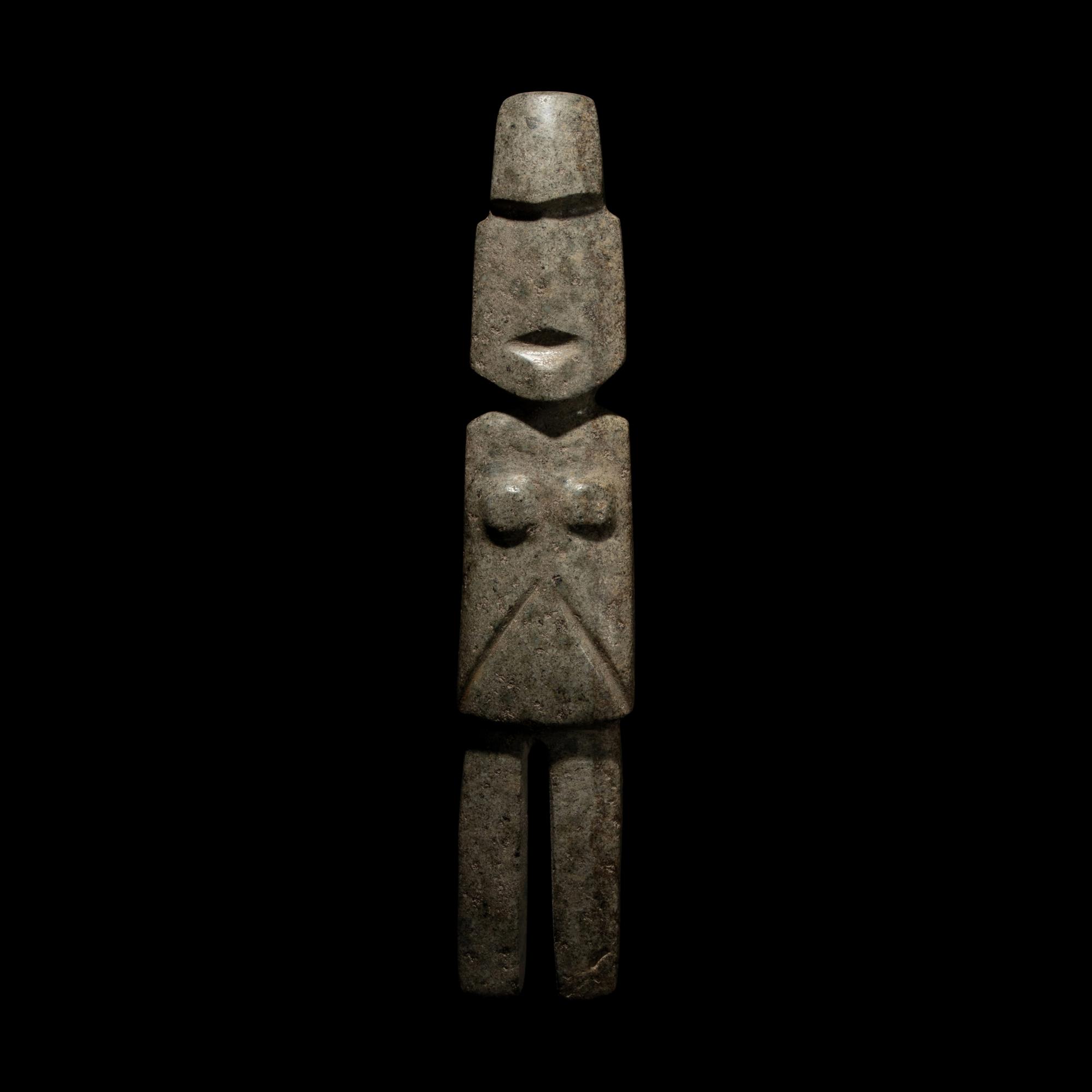 A Mezcala Stone Standing Figure