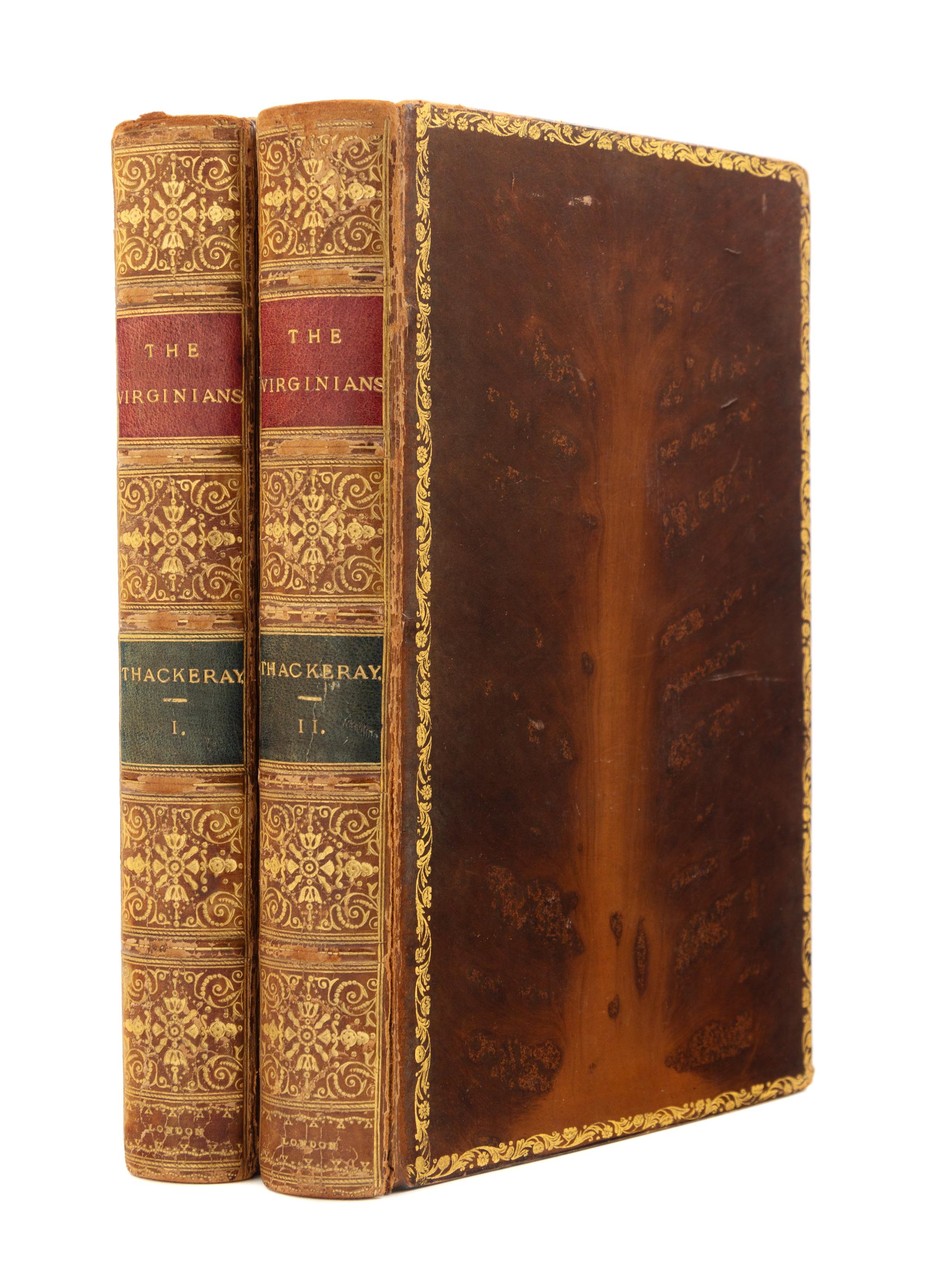 THACKERAY, William Makepeace (1811-1863). The Virginians. London: Bradbury & Evans, 1858-1859.