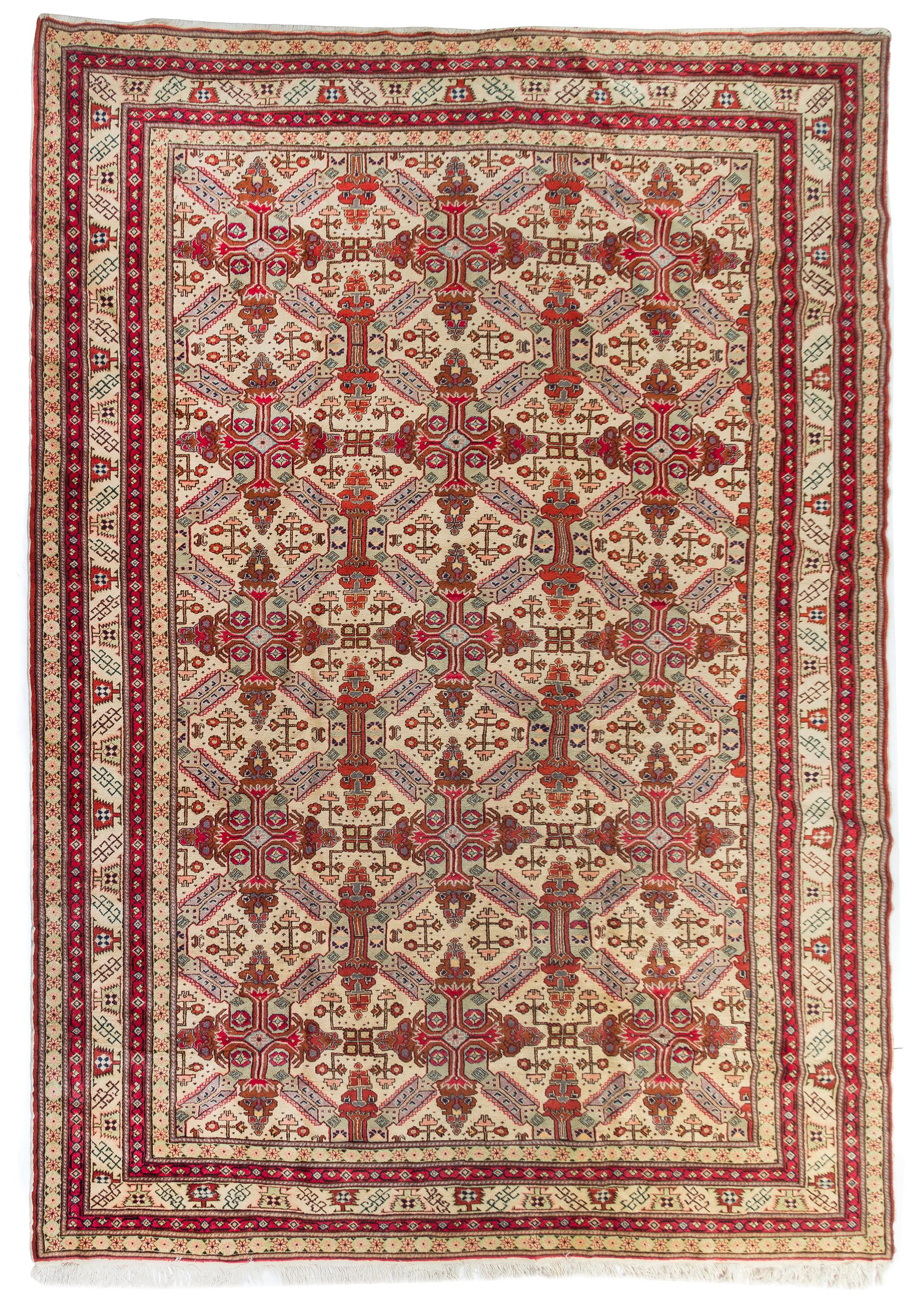A Turkish Wool Rug 11 feet 6 inches x 8 feet 2 inches.