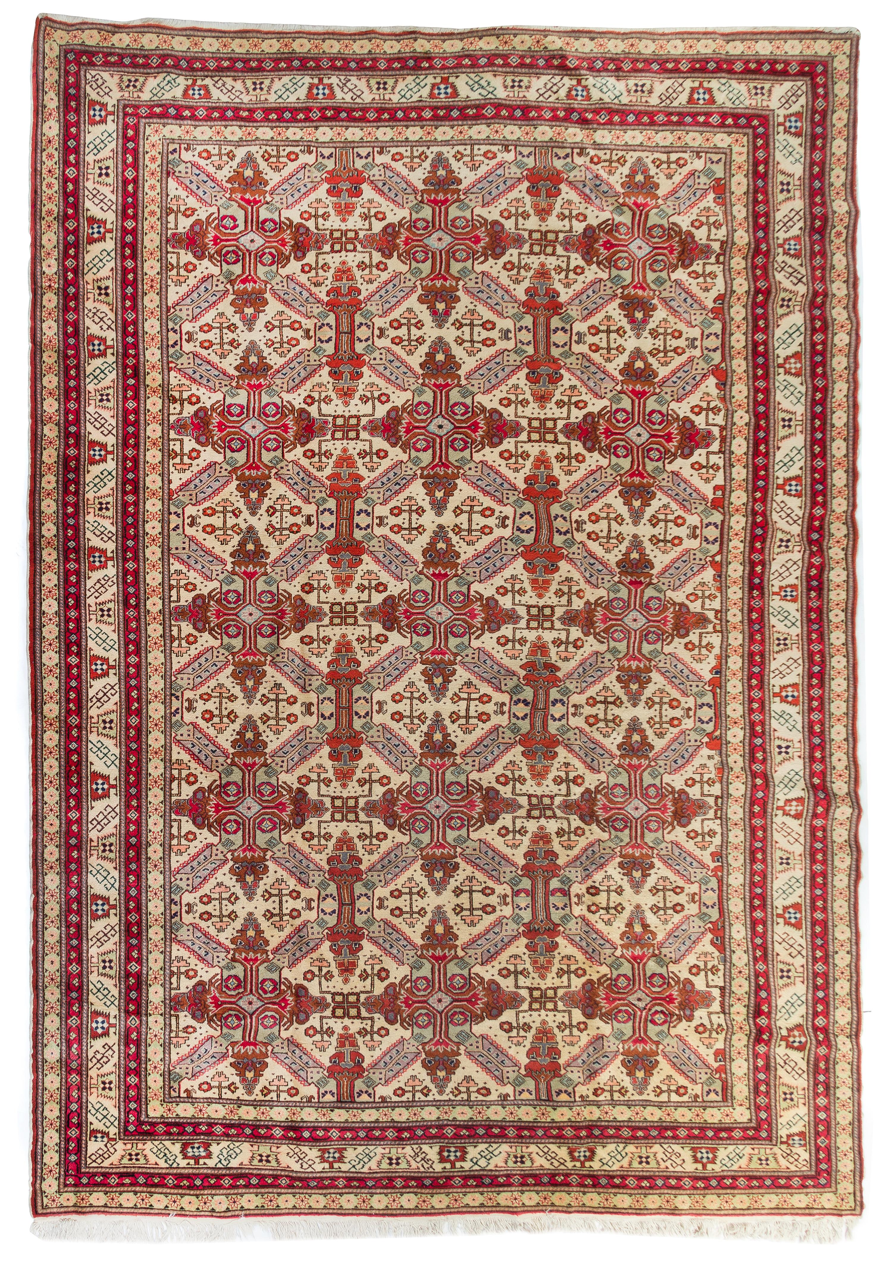 A Turkish Wool Rug 11 feet 6 inches x 8 feet 2 inches.