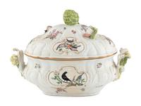 A Meissen Porcelain Covered Tureen