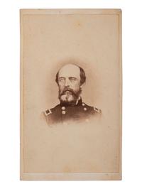 [CIVIL WAR]. CDV & Regulations of the US Military Academy at West Point ID'd to Gen. G.W. Morell.