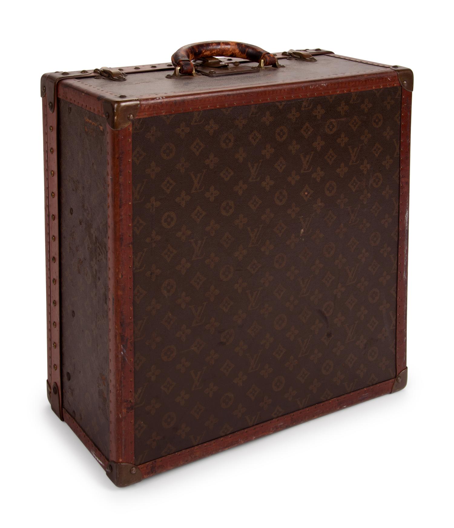 Two Louis Vuitton Early 20th Century Travel Trunks