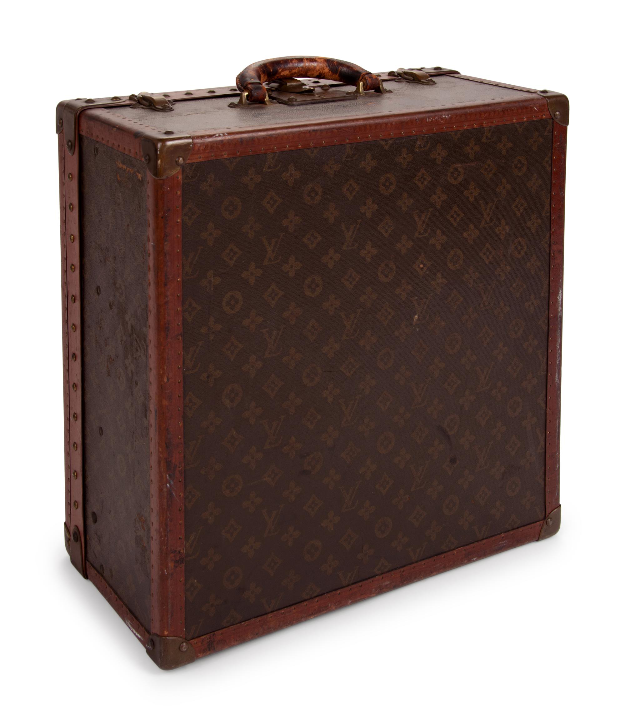 Two Louis Vuitton Early 20th Century Travel Trunks