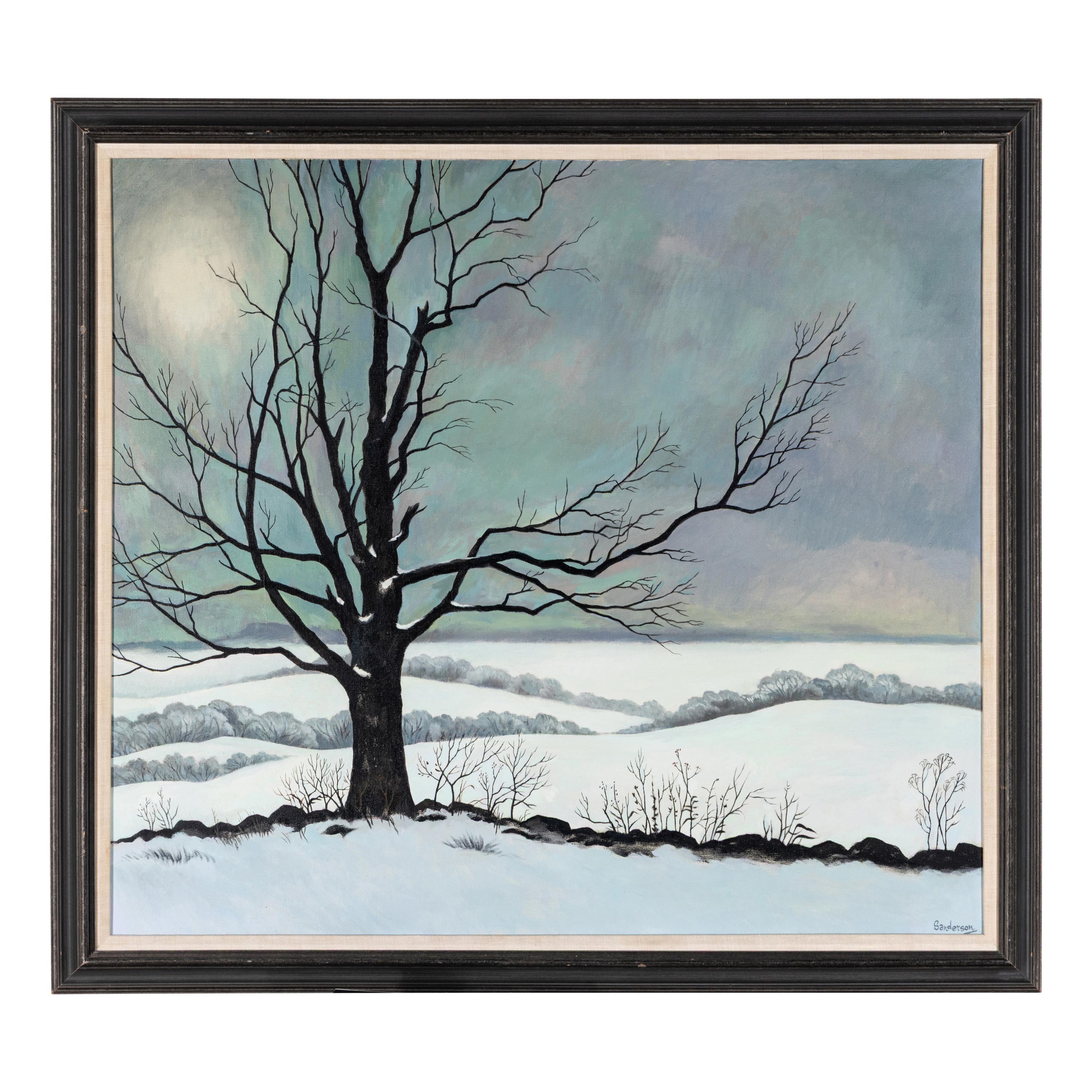 William Sanderson (American, 1905-1990) — Winter Sun