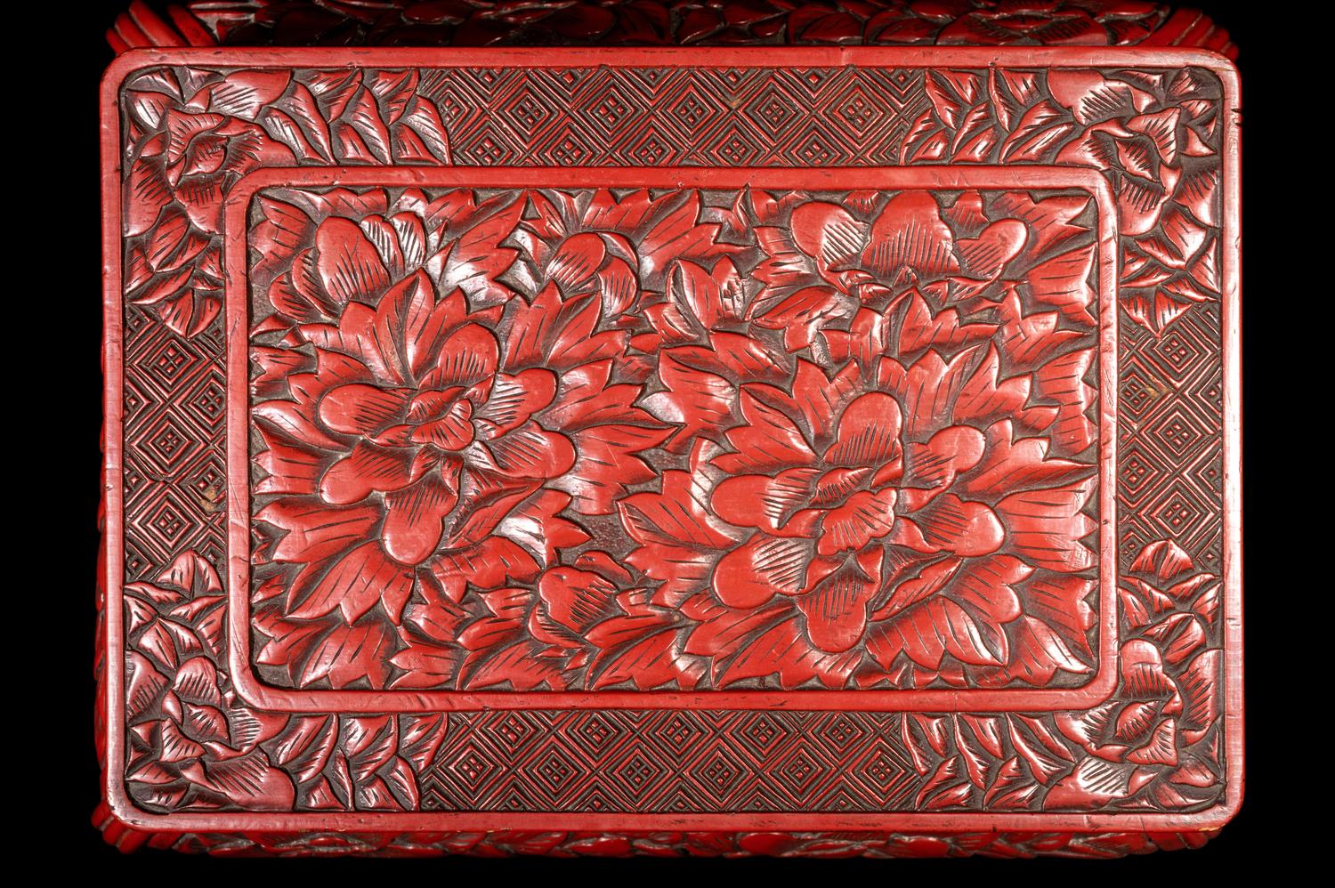 Two Chinese Lacquered and Wood Stands