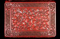 Two Chinese Lacquered and Wood Stands